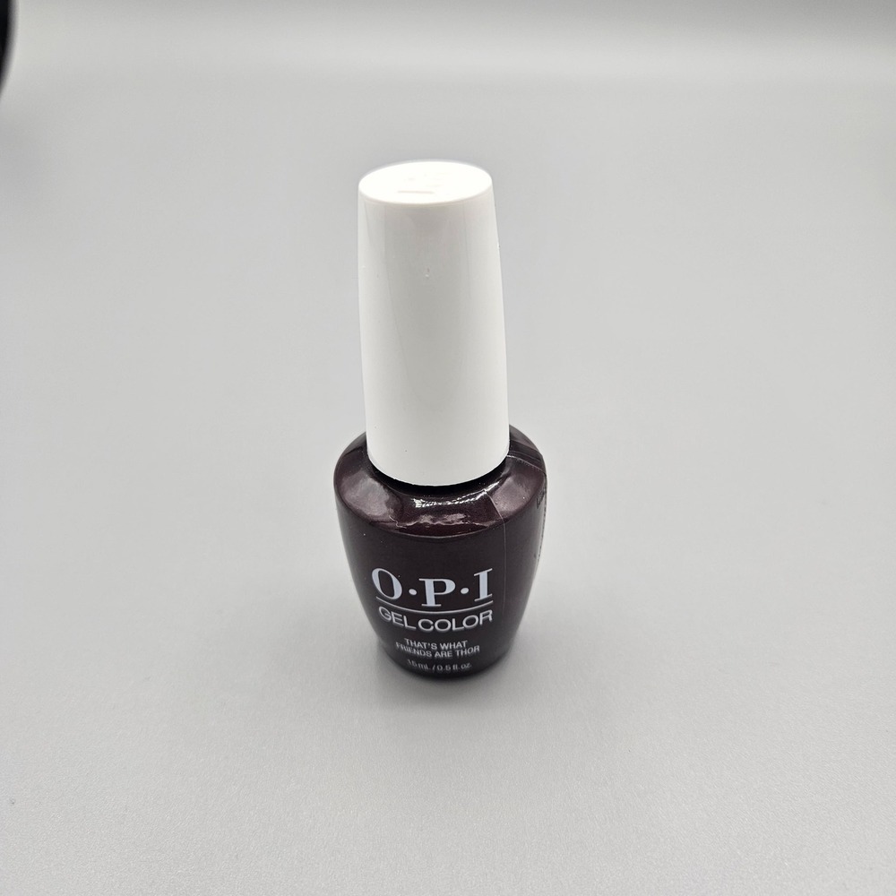 OPI GelColor Thats What Friends Are Thor GC I54 Dark Brown Gel Nail Polish 15ml